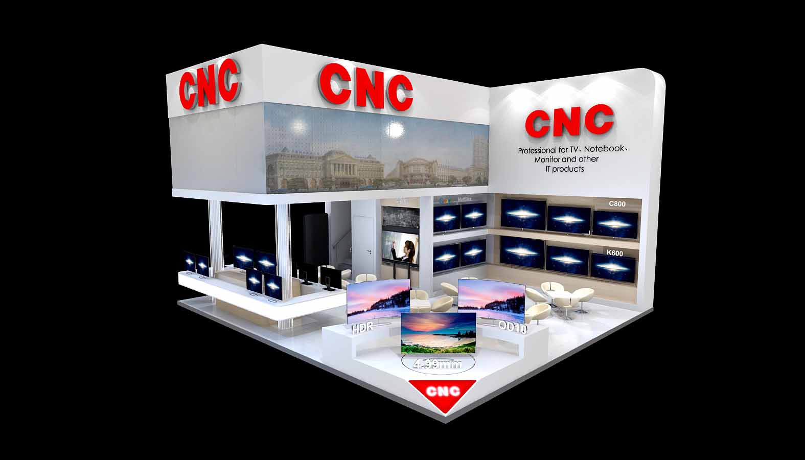 CNC-广州幕墙展台搭建