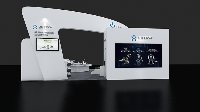 广州机器人会展展台设计搭建