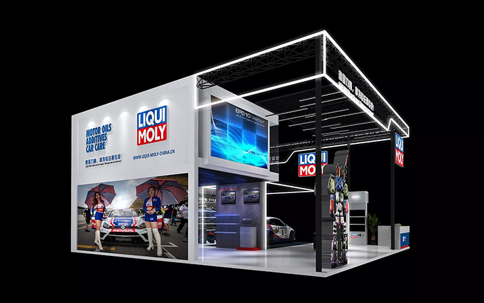 北京展台布置-LIQUIMOLY-汽车展台设计