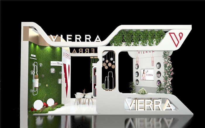 广州美博会布展搭建-VIERRA-美博会搭建公司